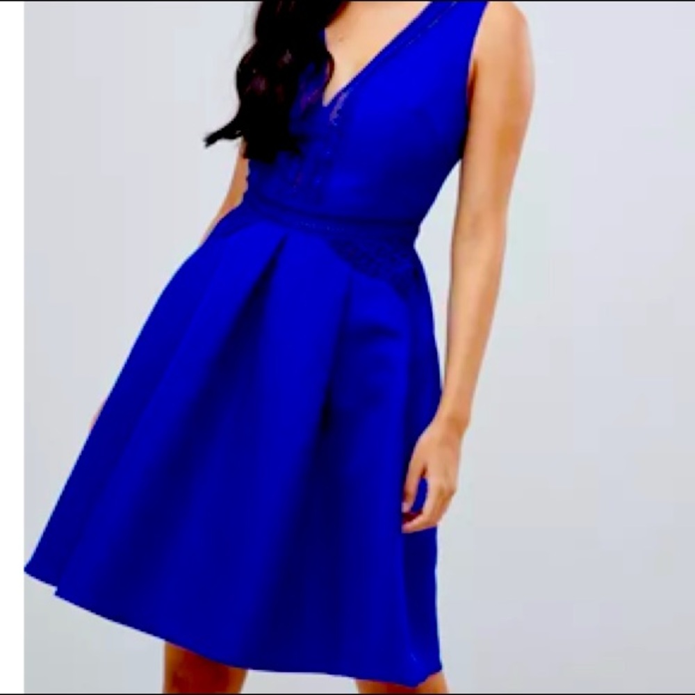 Mini skater prom dress